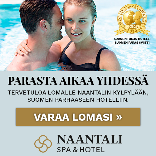 Naantalin kylpylän mainoskuva